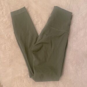 Olive green size 0 lululemon leggings